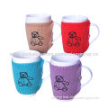 Hot Sale 16oz Ceramic Mug with Sweater, Customized Designs and Logos are Accepted